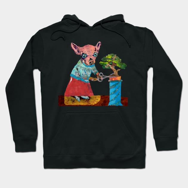 Chihuahua Funny Plant Killer Hoodie by Gina's Pet Store